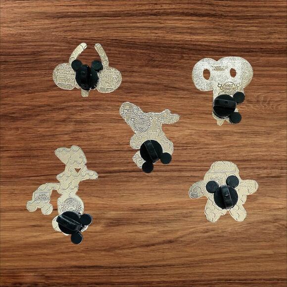 5 Minnie Mouse Disney Parks Trading Pins, Plus 2 Bonus Pins - Picture 2 of 2